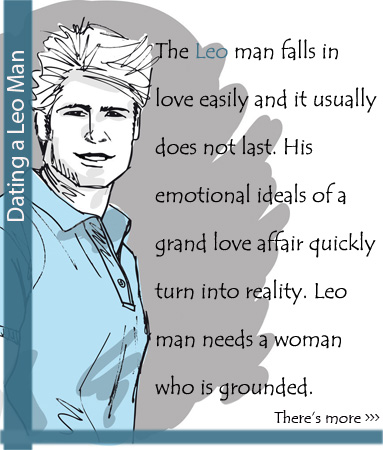 Falls leo in a man love when How Long